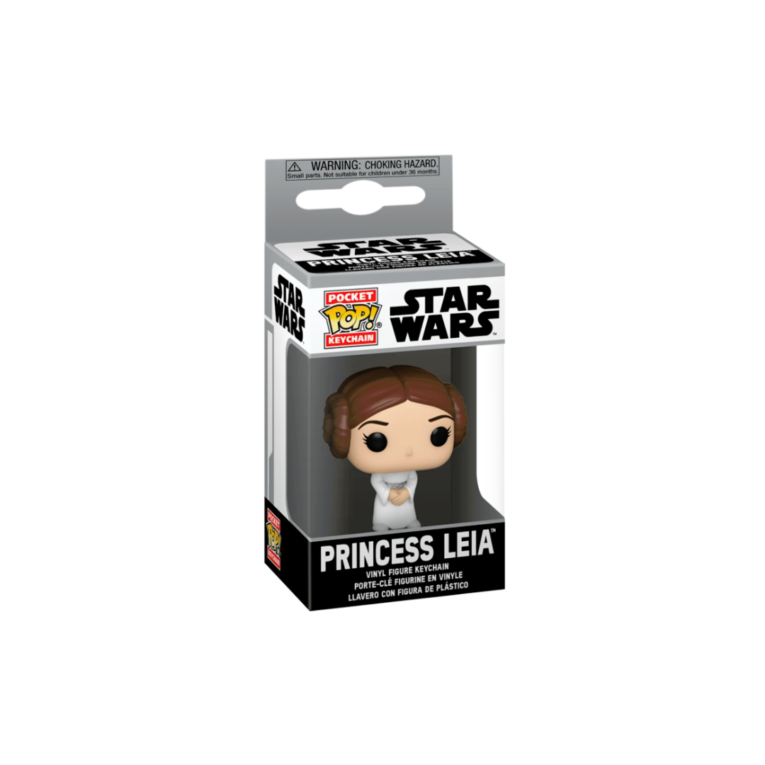 Star Wars - Princess Leia Pocket Pop! Vinyl Keychain - 0