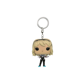Spider-Man - Spider-Gwen Unhooded Pop! Keychain