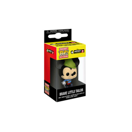 Mickey Mouse - 90th Anniversary Brave Little Tailor Pop! Keychain - 0