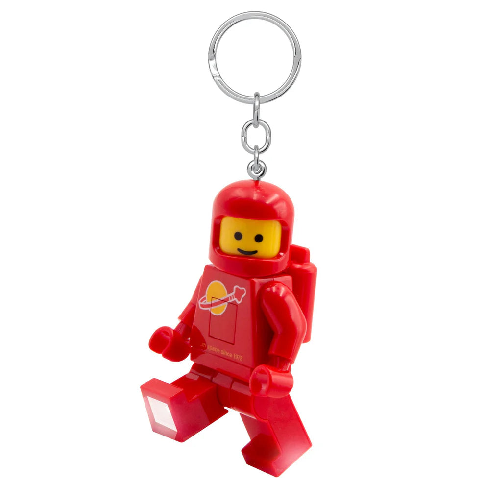 LEGO® Red Spaceman Minifigure Key Light | I'm Rick James Bricks