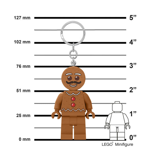 LEGO® Gingerbread  Minifigure Key Light