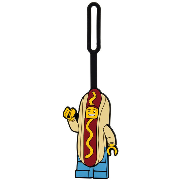 LEGO® Hot Dog Man Bag Tag