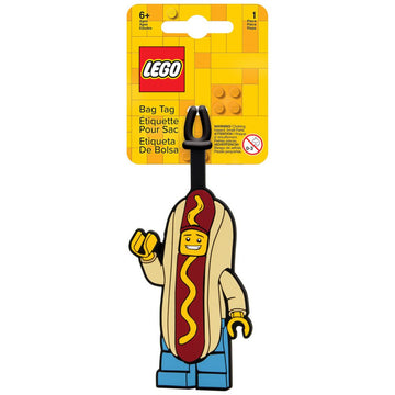 LEGO® Hot Dog Man Bag Tag