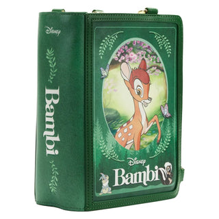 Loungefly™ Bambi (1942) - Book 9” Faux Leather Convertible Crossbody Bag
