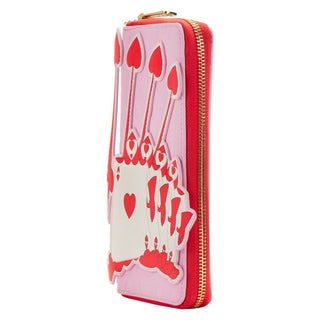Loungefly™ Alice in Wonderland (1951) - Ace of Hearts 4” Faux Leather Zip-Around Wallet