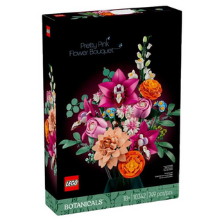 LEGO® Pretty Pink Flower Bouquet 10342