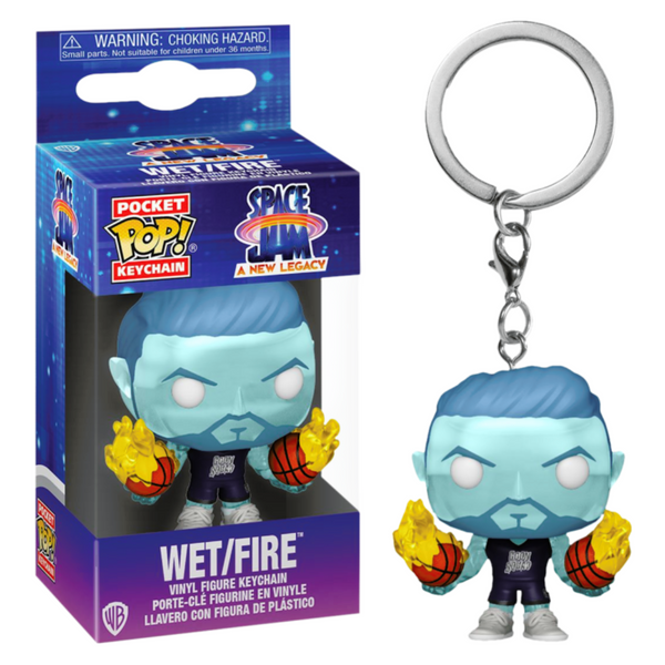 Space Jam 2: A New Legacy - Wet/Fire Pocket Pop! Vinyl Keychain