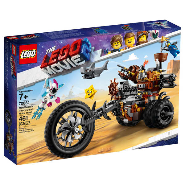 LEGO® MetalBeard's Heavy Metal Motor Trike! 70834