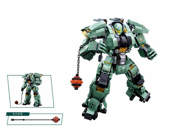 Sluban P.R. Mecha Green