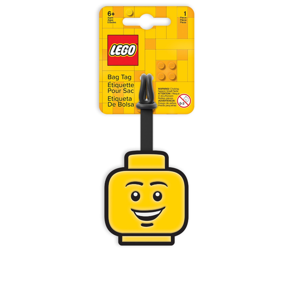 LEGO® Iconic Boy Face Bag Tag