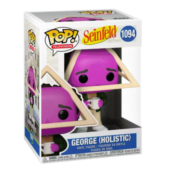 Seinfeld - Holistic George with Purple Face Pop! Vinyl #1094