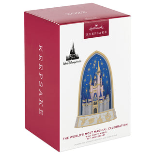 Hallmark Keepsake Tree Decoration - Walt Disney World The World's Most Magical Celebration 50th Anniversary