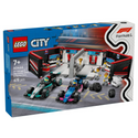 LEGO® F1® Garage & Mercedes-AMG & Alpine Cars 60444