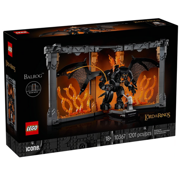 LEGO® The Lord of the Rings: Balrog™ Book Nook 10367