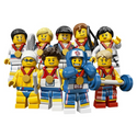 LEGO® Team GB Minifigure FULL SET 8909