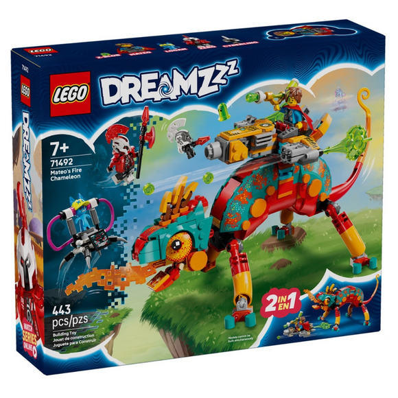 LEGO® Mateo's Fire Chameleon 71492
