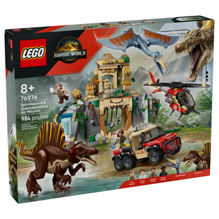 LEGO® Spinosaurus & Quetzalcoatlus Air Mission 76976