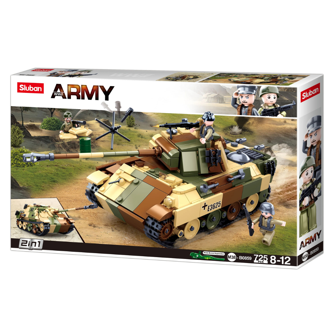 Sluban WW2 Medium Tank