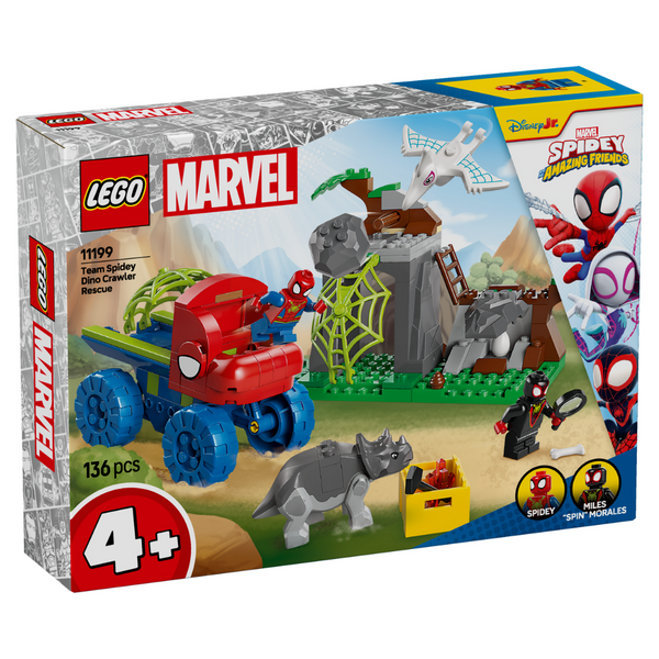 LEGO® Team Spidey Dino Crawler Rescue 11199