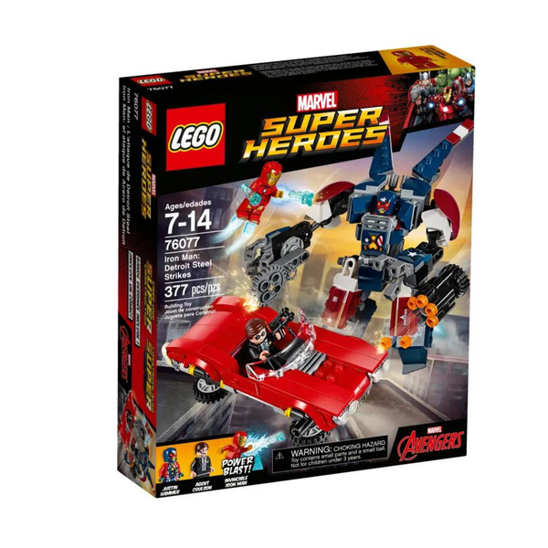 LEGO® Iron Man: Detroit Steel Strikes 76077