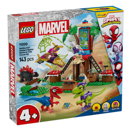 LEGO® Spidey and Gobby's Raptor Battle at Tree House HQ 11200