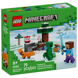 LEGO® Steve's Taiga Adventure 21583
