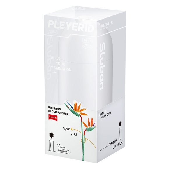 Sluban Strelitzia Reginae with Vase