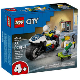 LEGO® Police Motorcycle Chase 60455