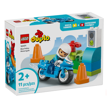 LEGO® DUPLO® Blue Police Motorcycle 10471