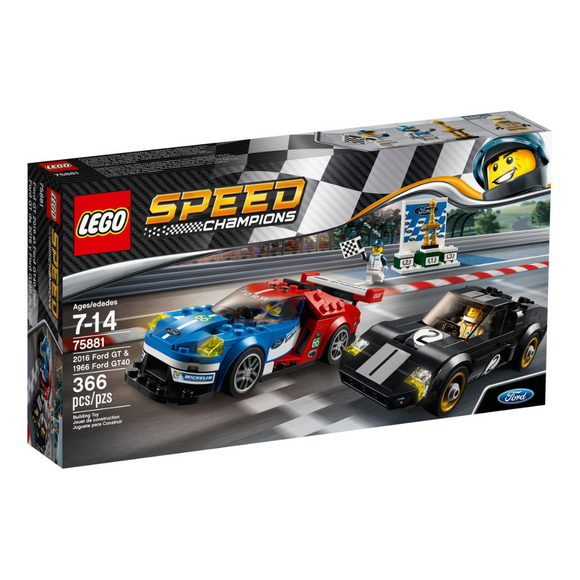 LEGO® 2016 Ford GT & 1966 Ford GT40 75881