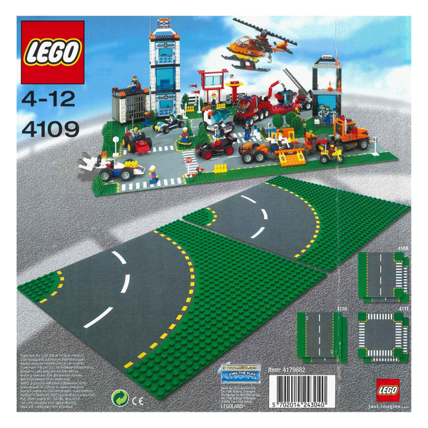 LEGO® Road Plates - Curved 4109