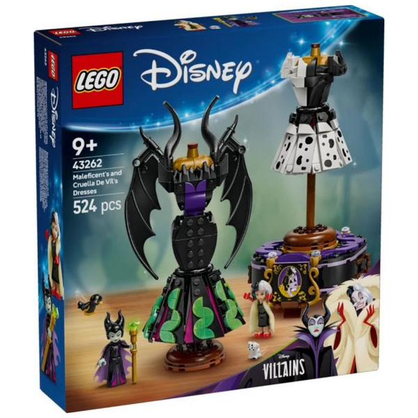 LEGO® Maleficent's and Cruella De Vil's Dresses 43262