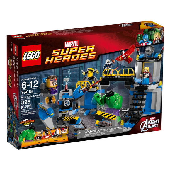 LEGO® Avengers: Hulk Lab Smash 76018