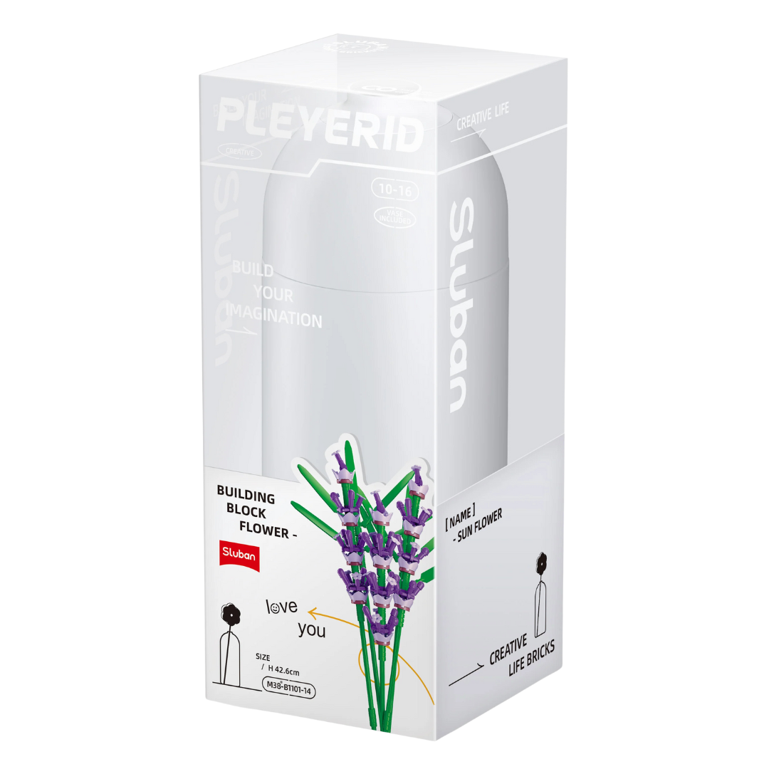 Sluban Lavender with Vase