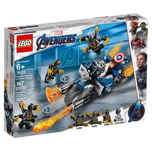 LEGO® Captain America: Outriders Attack 76123