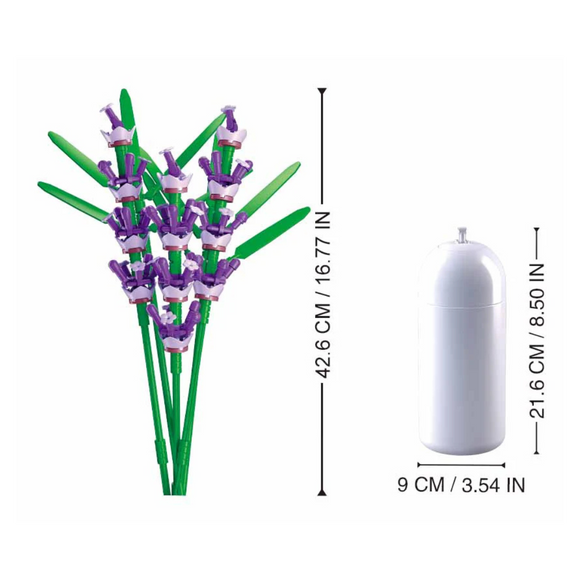 Sluban Lavender with Vase