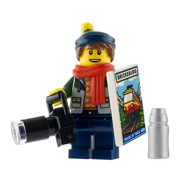 The Train Enthusiast Minifigure - 0