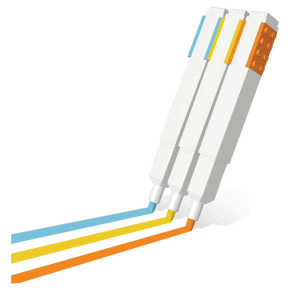 LEGO® 3-pack Highlighters