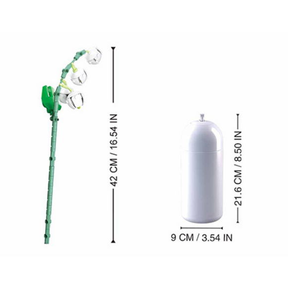 Sluban Lilies Of The Valley with Vase