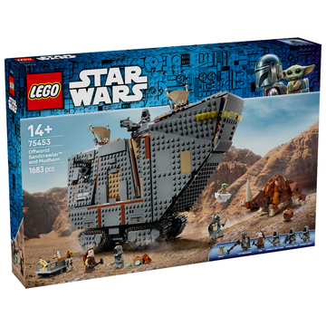 LEGO® Offworld Sandcrawler™ and Mudhorn 75453