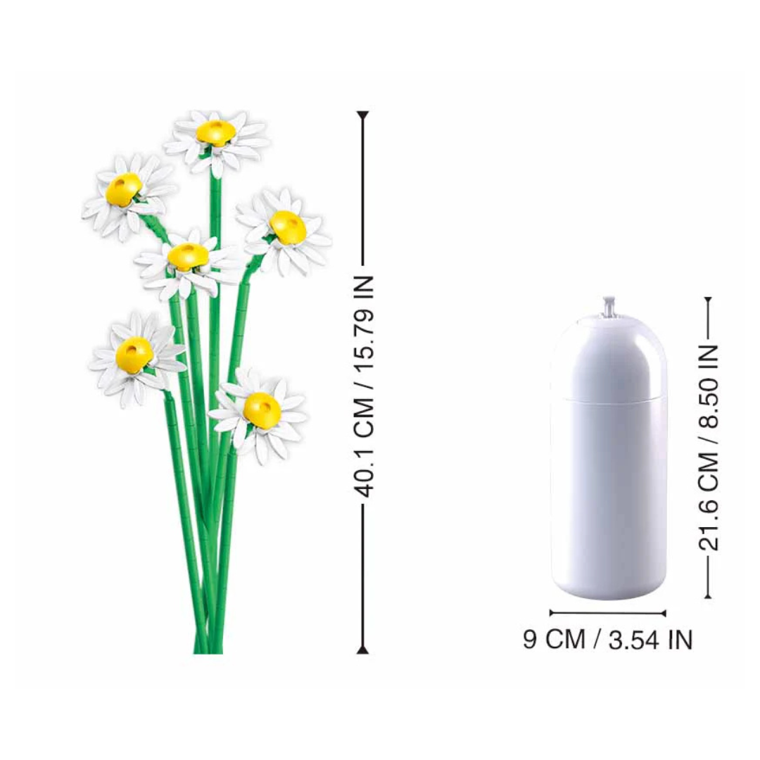 Sluban Daisy with Vase - 0