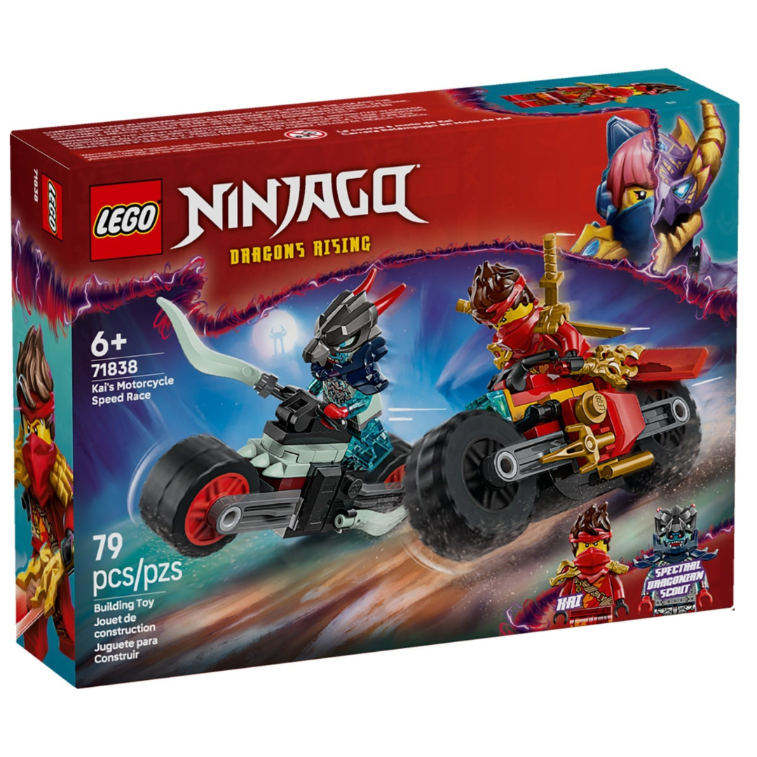 LEGO® Kai's Motorcycle Speed Race 71838