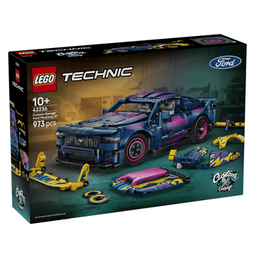 LEGO® Custom Garage Ford Mustang GT Car 42236