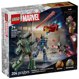 LEGO® Iron Man & War Machine vs. Hammer Drones 76320