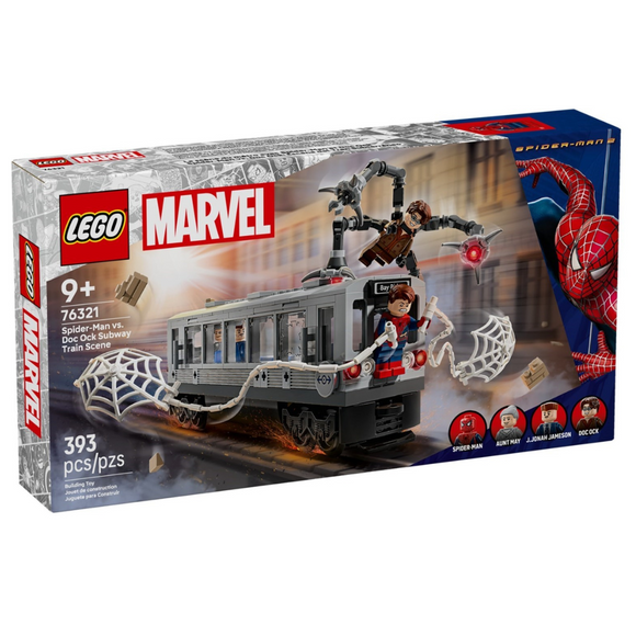LEGO® Spider-Man vs. Doc Ock Subway Train Scene 76321