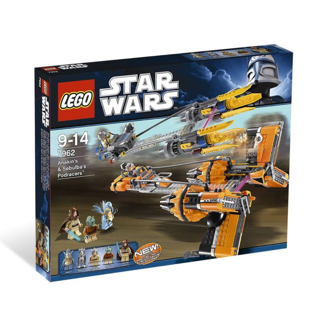 LEGO® Anakin Skywalker and Sebulba's Podracers™ 7962