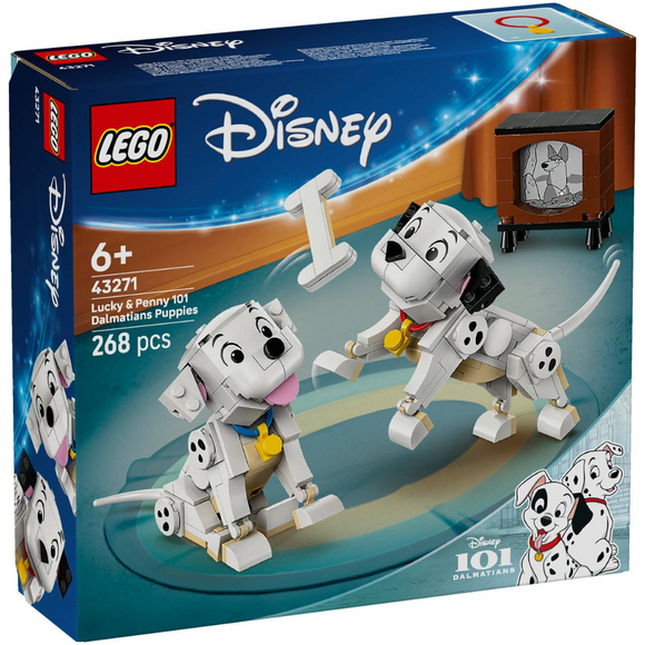 LEGO® Lucky & Penny 101 Dalmatians Puppies 43271