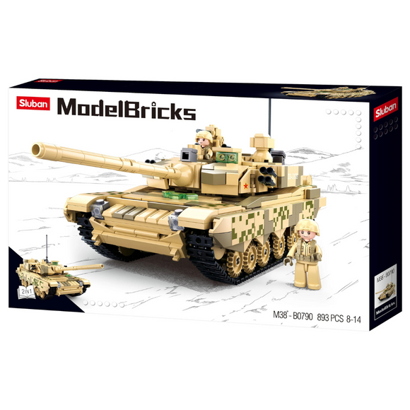 Sluban Main Battle 2 in 1 Tank 99A