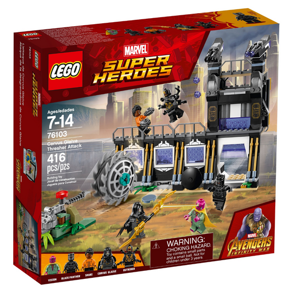 LEGO® Corvus Glaive Thresher Attack 76103