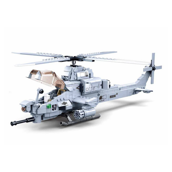 Sluban MB AH-1Z Attack Helicopter 482 99A